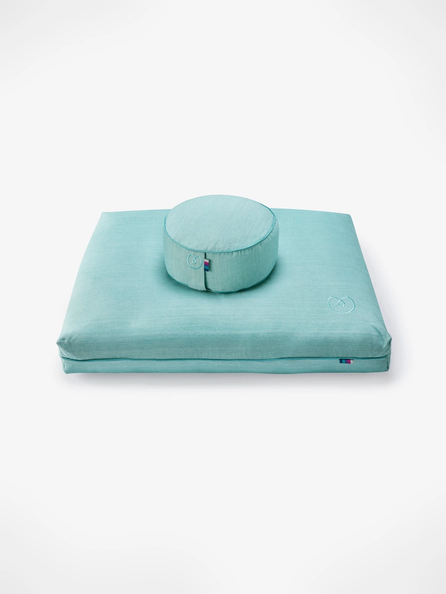 Yogamatters Organic Cotton Chambray Meditation Cushion 8 Yogamatters Organic Cotton Chambray Meditation Cushion - Image 6