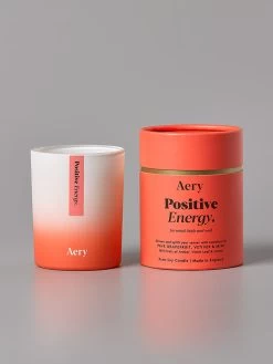 Aery Aromatherapy Candle - Positive Energy -Yogamatters ae0006 positiveenergyaromatherapy 200gcandle 4 hi