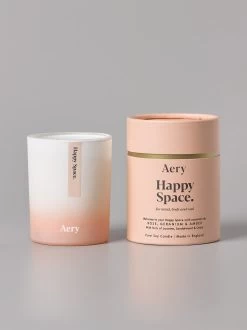 Aery Aromatherapy Candle - Happy Space -Yogamatters aery aromatherapy candle happy space 2