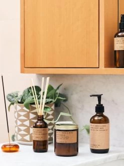 P.F. Candle Co 7.2oz Soy Candle - Amber & Moss 8 P.F. Candle Co 7.2oz Soy Candle - Amber & Moss -Yogamatters amber 2 moss pf candle 7.2