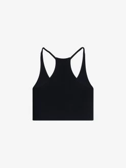 Girlfriend Collective Float Cleo Bra - Black -Yogamatters clea bra black 1