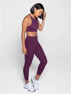 Girlfriend Collective Compressive High-Rise 7/8 Leggings -Yogamatters girlfriend collective compressive high rise leggings 7 8 plum f5a0dfce d2bd 4889 9417 3d64490f9066