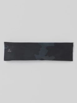 PrAna Essential Headband - Black Camo -Yogamatters headband prana black 1