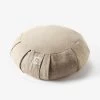 Yogamatters Hemp Buckwheat Zafu Meditation Cushion - Natural 2 Yogamatters Hemp Buckwheat Zafu Meditation Cushion - Natural -Yogamatters hemp zafu