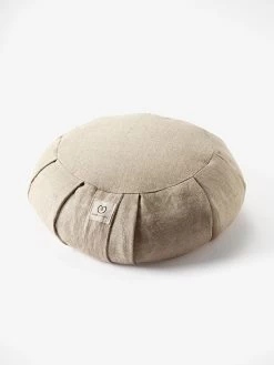 Best Seller 12 Yogamatters Hemp Buckwheat Zafu Meditation Cushion - Natural