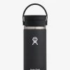 Hydro Flask 473ml (16oz) Wide Mouth W/Flex Sip Lid - Black 1 Hydro Flask 473ml (16oz) Wide Mouth W/Flex Sip Lid - Black -Yogamatters hydro flask 16 oz wide mouth flex sip black
