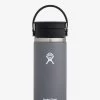 Hydro Flask 473ml (16oz) Wide Mouth W/Flex Sip Lid - Stone -Yogamatters hydro flask 16 oz wide mouth flex sip stone