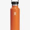 Hydro Flask 621ml (21oz) Standard Mouth With Flex Cap - Mesa -Yogamatters hydro flask 21 oz standard mouth water bottles 21 oz mesa