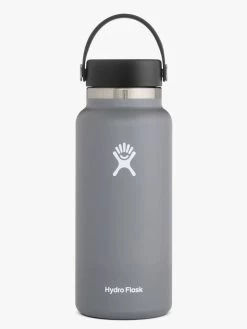 Hydro Flask 946ml (32oz) Wide Mouth With Flex Cap 2.0 - Stone