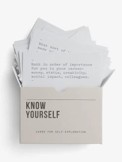 The School Of Life Know Yourself Prompt Cards