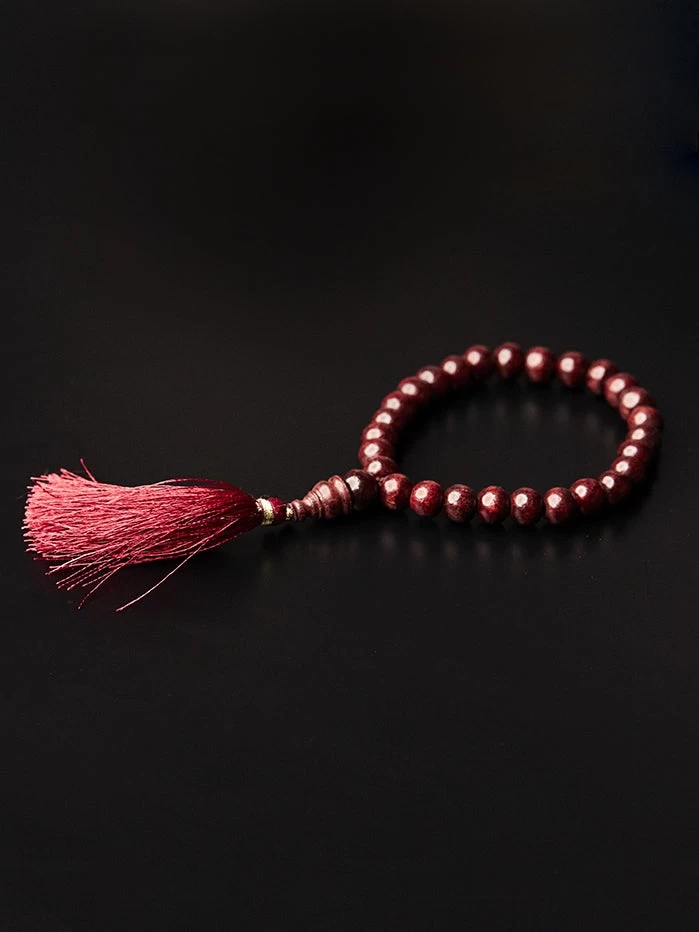 Yogamatters Rosewood Mala Beads Bracelet 4 Yogamatters Rosewood Mala Beads Bracelet - Image 2