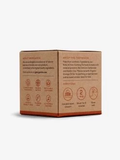 Georganics Mineral Orange Toothpaste - 60ml -Yogamatters mineral toothpaste orange 3