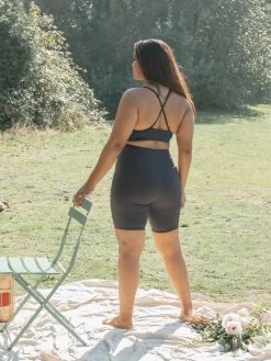 Girlfriend Collective High-Rise Bike Shorts -Yogamatters moon bike short 2 60cbe844 4299 4275 8d72 1f194f2f6cbc