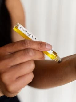 Ede Morning Brew Roll On Therapist -Yogamatters morning brew roll on ede aromatherapy organic mood energise energy