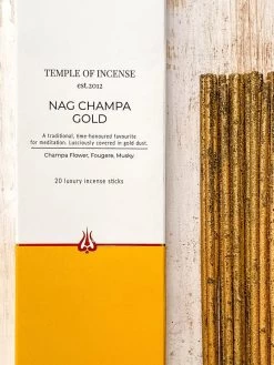 Temple Of Incense - Nag Champa Gold Incense Sticks