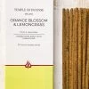 Temple Of Incense - Orange Blossom & Lemongrass Incense Sticks -Yogamatters orange blossom sticks
