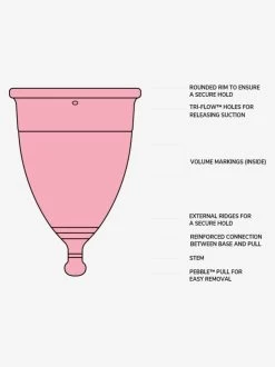 &Sisters Nüdie Period Cup - Medium -Yogamatters period cup 2 e4bd10d5 623d 4631 a55d bcb044296d97