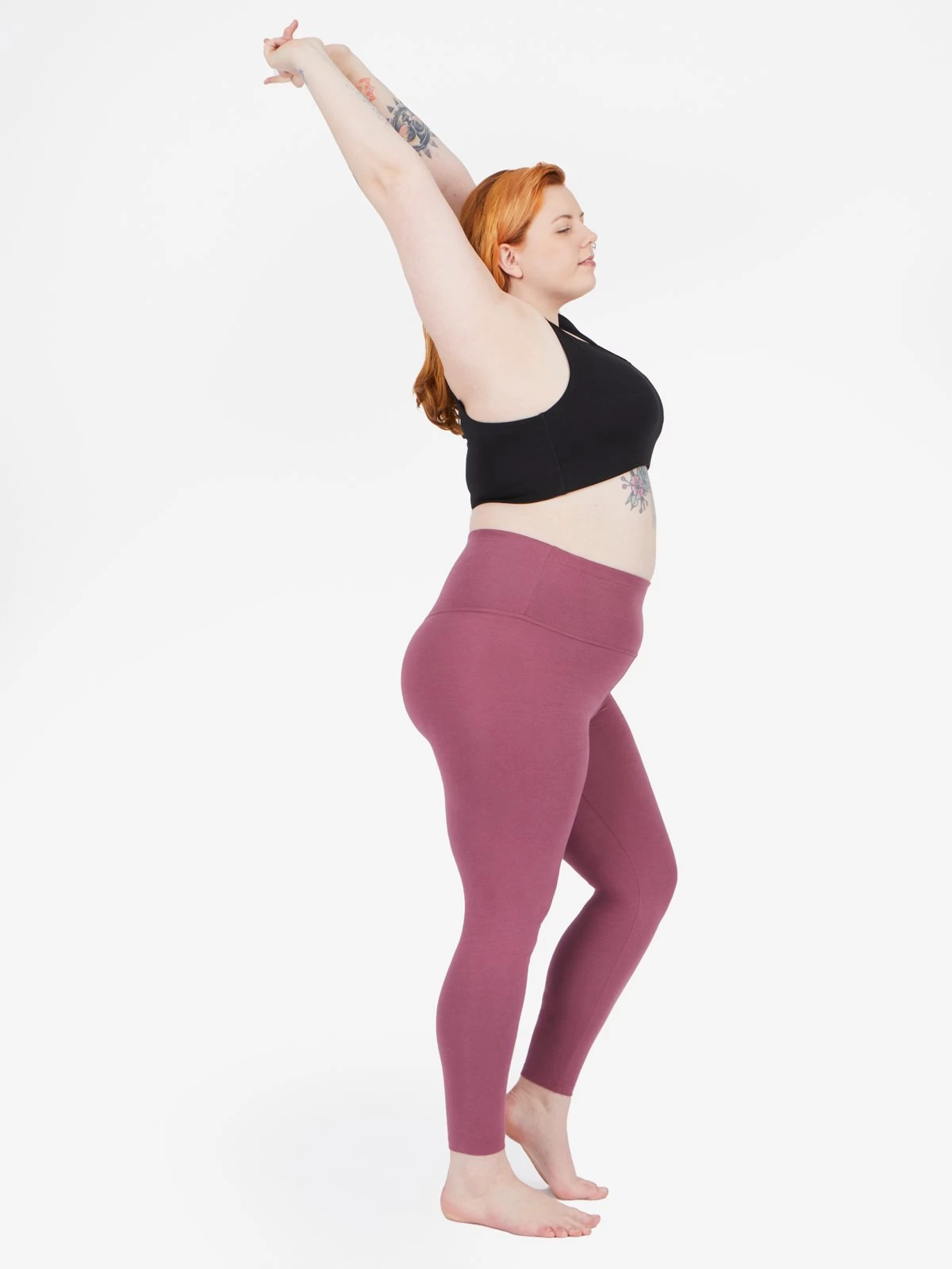 Yogamatters Eco High Rise 7/8 Yoga Leggings 14 Yogamatters Eco High Rise 7/8 Yoga Leggings - Image 12