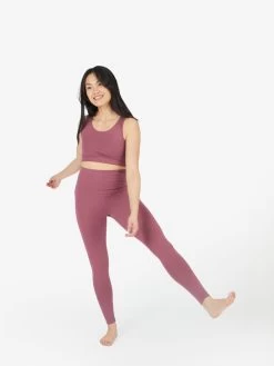 Yogamatters Eco Crop Yoga Top -Yogamatters pink crop top 67cbb13d ef9a 4d28 a727 9bfb21933bc0