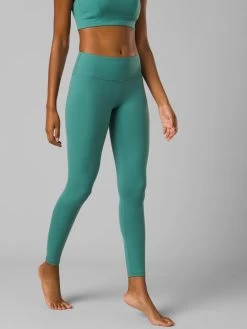 PrAna Chakara Mid Rise Legging - Cove -Yogamatters prAna Chakara Mid Rise Legging Cove