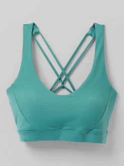 PrAna Chakara Bra - Cove -Yogamatters prAna Chakra Bra 3 Cove