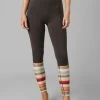 PrAna Layna 7/8 Legging - Baja Stripe -Yogamatters prAna Layna 7 8 Legging Baja Stripe