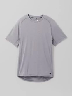 PrAna Mission Trails Short-Sleeved Top - Grey 11 PrAna Mission Trails Short-Sleeved Top - Grey -Yogamatters prAna Mission Trails Short Sleeved Top 5 Grey