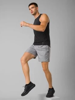 PrAna Mission Trails Tank - Black Heather -Yogamatters prAna Mission Trails Tank 6 Black Heather