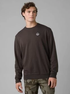 PrAna Patch Pullover Crew - Dark Iron