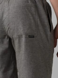 PrAna Vaha Short - Gravel -Yogamatters prAna Vaha Short 3 Gravel