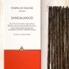 Temple Of Incense - Sandalwood Incense Sticks -Yogamatters sandalwood sticks