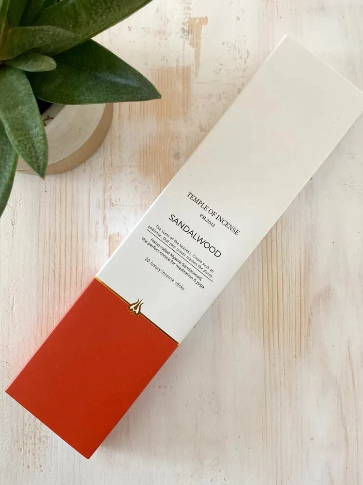 Temple Of Incense - Sandalwood Incense Sticks 4 Temple Of Incense - Sandalwood Incense Sticks - Image 2