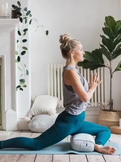 Yogamatters Organic Cotton Mini Meditation Kit -Yogamatters small rectangular bolster