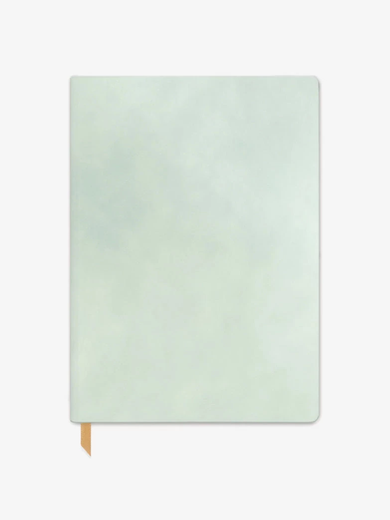 Designworks Ink Vegan Suede Journal - Mint 3 Designworks Ink Vegan Suede Journal - Mint