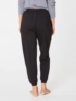 Thought Emerson Joggers - Black -Yogamatters wsb3548 black emerson tie waist joggers 0004
