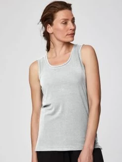 Thought Bamboo Base Layer Singlet - Grey Marl