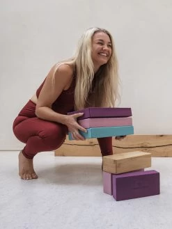 Yogamatters Yoga Block - Box Of 20 -Yogamatters yoga blocks yogamatters foam lightweight 1