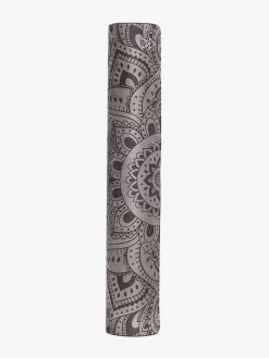 Yoga Design Lab Studio Mat 3.5mm - Mandala Black -Yogamatters yoga lab design mandala black mat